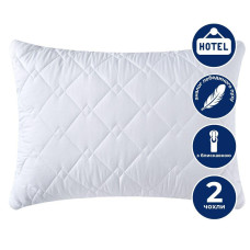 Подушка Classic Soft 50х70 см IDEIA штучний пух з внутрішньою подушкою на блискавці,  пуху для готелів та дому
