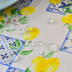Скатертина з водовідштовхувальним просоченням IDEIA 140х170 см бавовна лимон