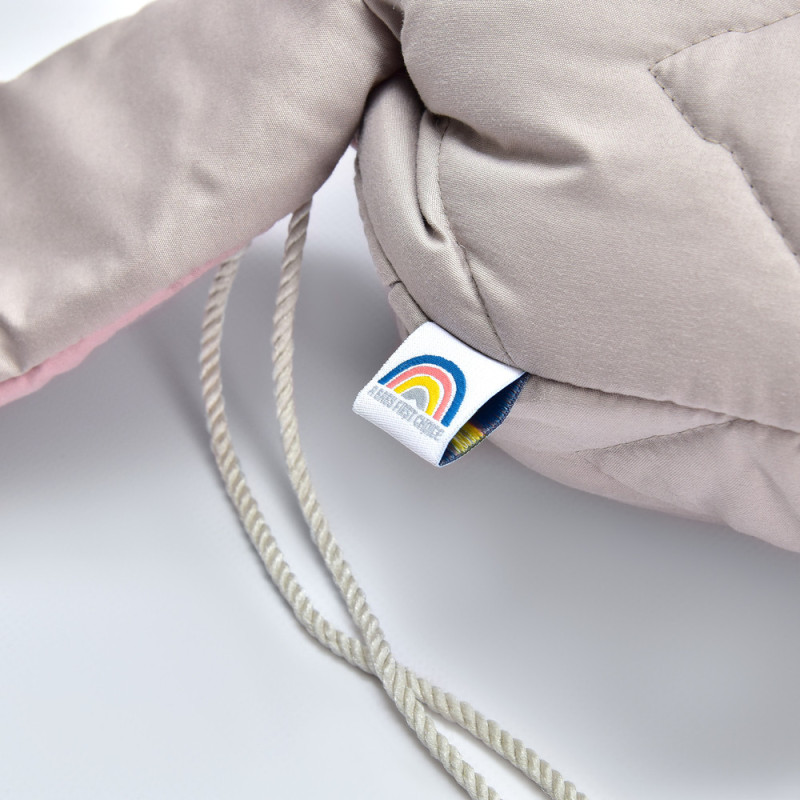 Рюкзак дитячий у вигляді Зайчика 32х37 см PAPAELLA практичний рюкзачок Зайчик для дітей