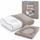 Ортопедична подушка IDEIA NeckWave Memory Foam ID8-36811 60х40х11/9 см з 2 наволочками