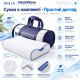 Ортопедична подушка IDEIA NeckWave Memory Foam ID8-36811 60х40х11/9 см з 2 наволочками