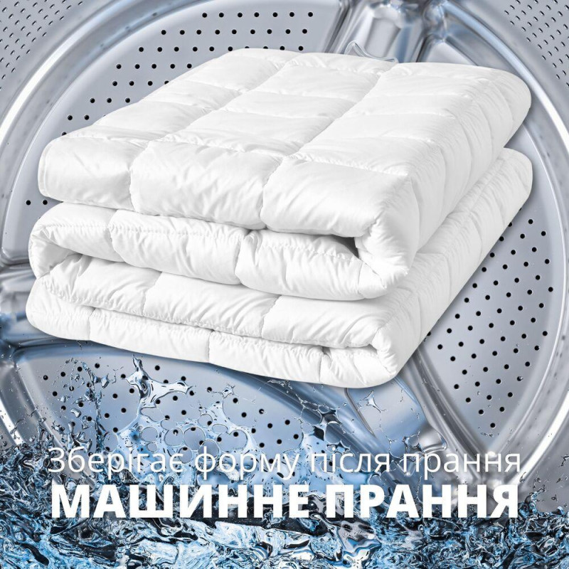 Наматрацник 160×200×35 SleepDream з натяжним бортом периметром, гіпоалергенний, надплотний, захисний