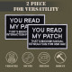 Набор шевронов 2 шт You Read My Patch 5×8 см, вышитый патч, нашивка, шеврон
