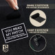 Набор шевронов 2 шт You Read My Patch 5×8 см, вышитый патч, нашивка, шеврон