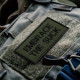Набір шевронів 2 шт. із липучкою Embrace the suck 4х8 см вишитий патч шеврон нашивка