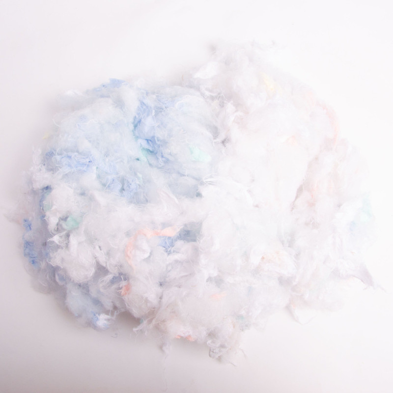 Наповнювач волокно текстильне регенероване, штучна текстильна вата 50 кг, вторсир'я