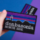 Набір шевронів DONBASONIA NORTH SIDE 2 шт., 5х8 см, вишиті патчі на липучці