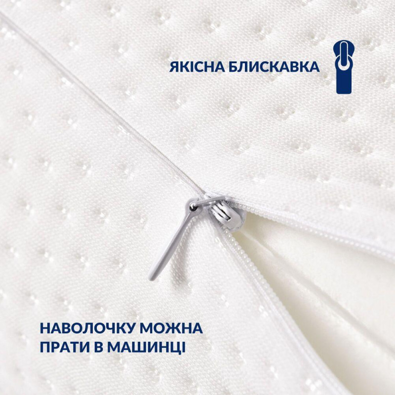 Подушка валик ортопедична ErgoRoll IDEIA 40х15х15 см анатомічна з ефектом пам'яті для підтримки шиї,