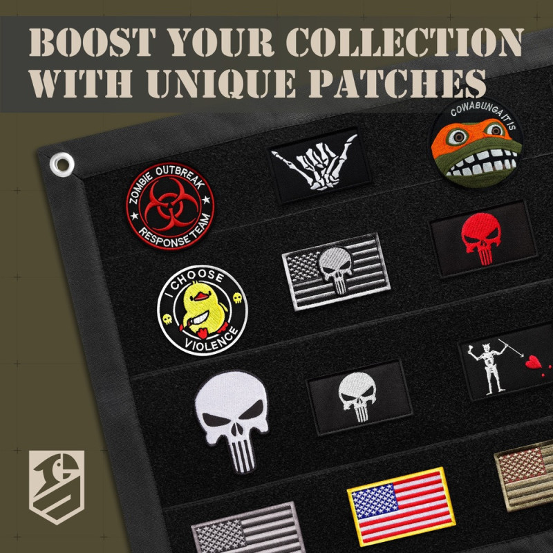 Набір шевронів 2 шт Zombie Outbreak Response Team 8 см, вишитий патч нашивка шеврон