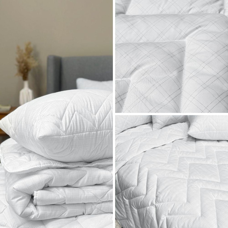 Ковдра всесезонна Antistatic Sleep 155х210 см IDEIA гіпоалергенна антистатична тканина