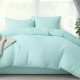 Комплект постільної білизни полуторний Tropical Dream IDEIA, у подарунковому пакованні м'ята