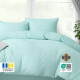Комплект постільної білизни євро Tropical Dream IDEIA, у подарунковому пакованні м'ята