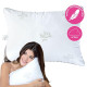 Подушка Super Soft Classic 50х70 см IDEIA штучний пух антиалергенна м'яка біла для сну
