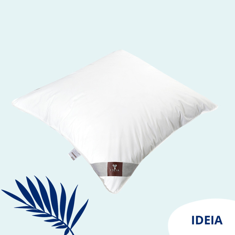 Подушка Super Soft Premium 70х70 см IDEIA штучний пух антиалергенна м'яка бавовна перкаль для сну