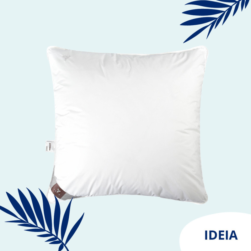 Подушка Super Soft Premium 70х70 см IDEIA штучний пух антиалергенна м'яка бавовна перкаль для сну