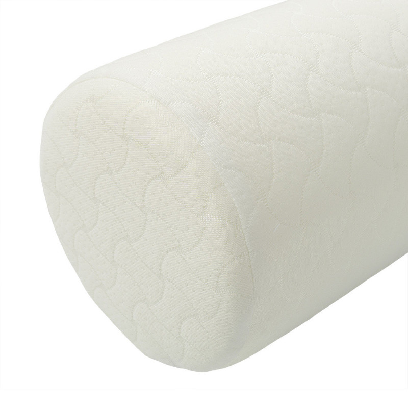 Подушка ортопедична валик 49х20 см з IDEIA ефектом пам'яті MEMORY FOAM з наволочкою на блискавці