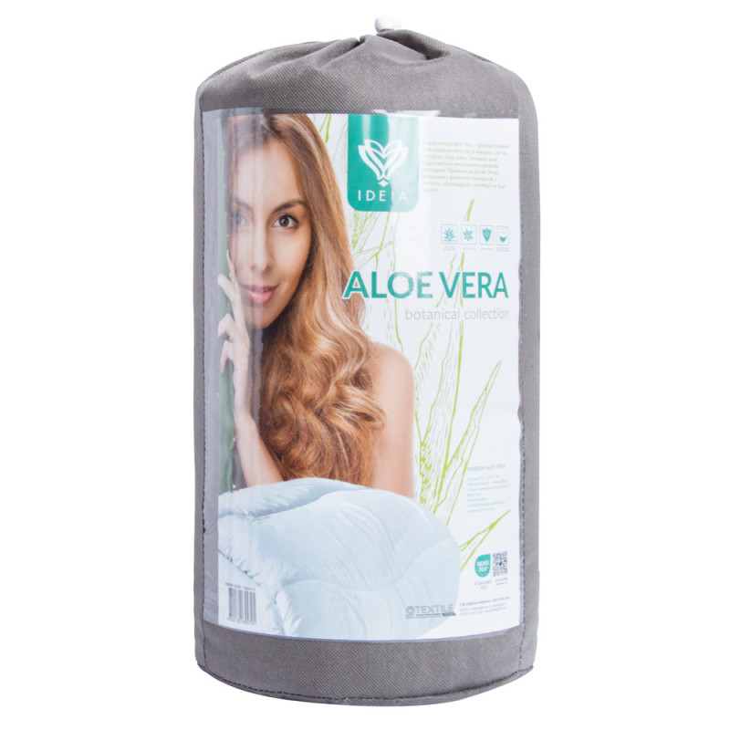 Ковдра Aloe Vera літня 200х220 см IDEIA з просоченням Алое Вера антиалергенна для літа