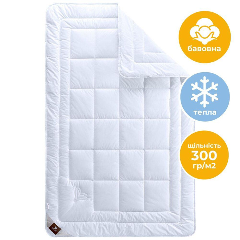 Ковдра Air Dream Premium 155х215 см зимова IDEIA антиалергенна полутора тепла бавовна перкаль