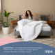 Ковдра зимова NORDIC COMFORT євро 200х220 см IDEIA антиалергенна тепла ковдра біла
