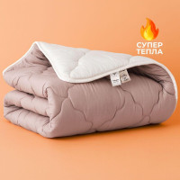 Ковдра WOOLLY вовняна зимова євро 200х220 см IDEIA супер тепла ковдра натуральна овеча вовна