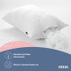 Подушка 40х60 см NORDIC COMFORT+ IDEIA антиалергенна з блискавкою холлофайбер
