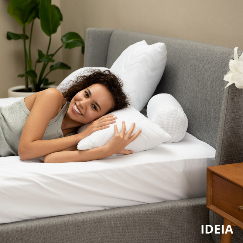 Подушка 40х60 см NORDIC COMFORT+ IDEIA антиалергенна з блискавкою холлофайбер