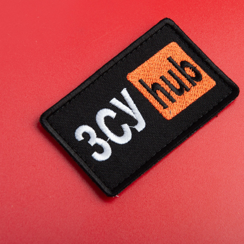 Шеврон на липучці ЗСУ Hub 5х9,5 см вишитий патч нашивка