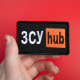 Шеврон на липучці ЗСУ Hub 5х9,5 см вишитий патч нашивка