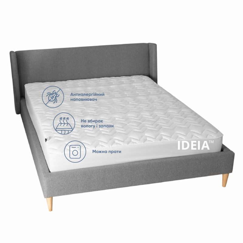 Наматрацник NORDIC COMFORT 180х200х35 см TM IDEIA пл 150 г/м2 натяжний з бортом периметром