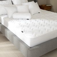 Наматрацник захисний 200х200х35 см NORDIC COMFORT LUXE IDEIA пл 250 гр/м2 стьобаний натяжний з бортом по периметру