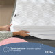 Наматрацник 80х190х35 см NORDIC COMFORT LUXE IDEIA пл 250 гр/м2 стьобаний натяжний з бортом по периметру