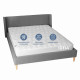 Наматрацник 80х190х35 см NORDIC COMFORT LUXE IDEIA пл 250 гр/м2 стьобаний натяжний з бортом по периметру
