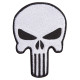 Шеврон на липучці Череп Каратель Карателя Punisher 6,5х9 см вишитий патч нашивка