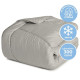 Ковдра зимова полуторна 140x210 см Nordic Comfort IDEIA антиалергенна тепла сіра
