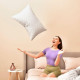 Подушка 50х70 см NORDIC COMFORT+ IDEIA антиллергенна холлофайбер сіра стьобана з блискавкою