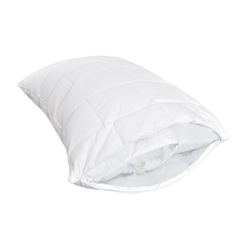 Подушка 50х70 см Classic Soft IDEIA антиалергенна штучний пух з блискавкою 2 чохли для готелів та дому