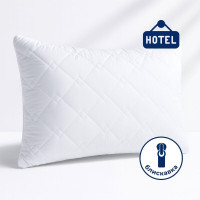 Подушка 50х70 см Classic Soft IDEIA антиалергенна штучний пух з блискавкою 2 чохли для готелів та дому