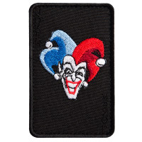 Шеврон на липучці карта Джокера Джокер 5х8 см вишитий патч нашивка