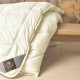 Ковдра Wool Premium вовняна 155х210 см IDEIA двошарова зимова вовна супер тепла бавовна натуральна