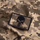 Набір шевронів 2 шт з липучкою PUNISHER Череп Карателя піксель 5х8 см вишитий патч нашивка Карателя