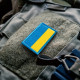 Набір шевронів 2 шт на липучці прапор України 3х5 см вишитий патч нашивка шеврон Україна