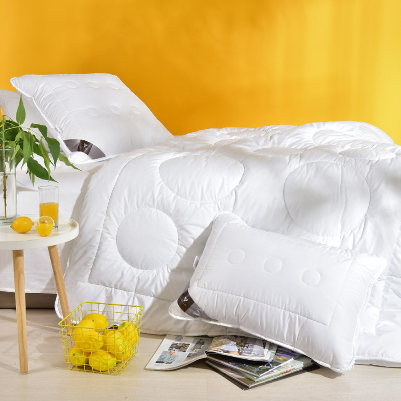 Ковдра зимова полуторна Air Dream Exclusive 155х210 см IDEIA, подвійна, супер тепла, дабл, антиалергенна
