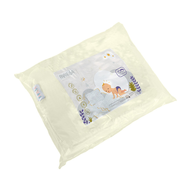 Ковдра дитяча зимова Comfort 100х135 см PAPAELLA для дітей у дитяче ліжечко антиалергенна молоко