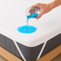 Наматрацник Аква стоп 160х200 см IDEIA непромокальний є з гумками по кутах захисний антиалергійний бавовна