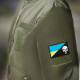 Набір шевронів 2 шт з липучкою Прапор України та Череп Карателя Punisher 5х8 см патч нашивка шеврон Каратель