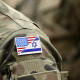 Набір шевронів 2 шт з липучкою Прапор Сша та Ізраїлю 5х8 см вишитий патч нашивка шеврон Америка та Ізраїль