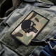 Набір шевронів 2 шт з липучкою Череп Карателя Punisher мультикам 5х8 см вишитий патч нашивка шеврон