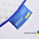 Подушка ортопедична 58х42х13 см IDEIA контурна меморі вісколастик піна з ефектом пам'яті з наволочкою на блискавці