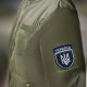 Набір шевронів 2 шт на липучці УЗ Укрзалізниця вишитий патч нашивка шеврон Українська залізниця