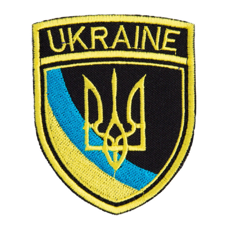 Набір шевронів 3 шт на липучці погон "УЗ"  шеврон-погон Укрзалізниця, кольоровий патч Укрзалізниця на прапорі